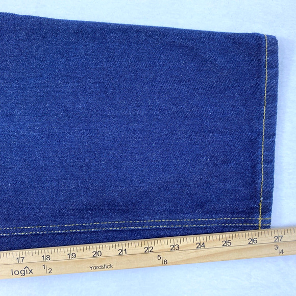 RK Brand Work Jeans Mens‎ 38 x 26.5 Dark Wash Denim Relaxed Fit Straight NWT - Picture 11 of 11
